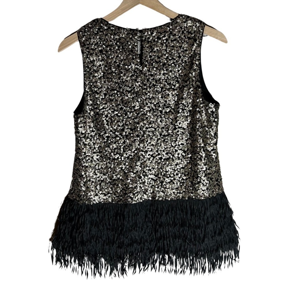 🌟 Skies are Blue Sequin Tank - Size M 🌟 - Picture 4 of 5